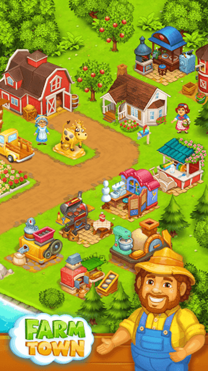 Download do APK de Happy Town Farm Offline para Android