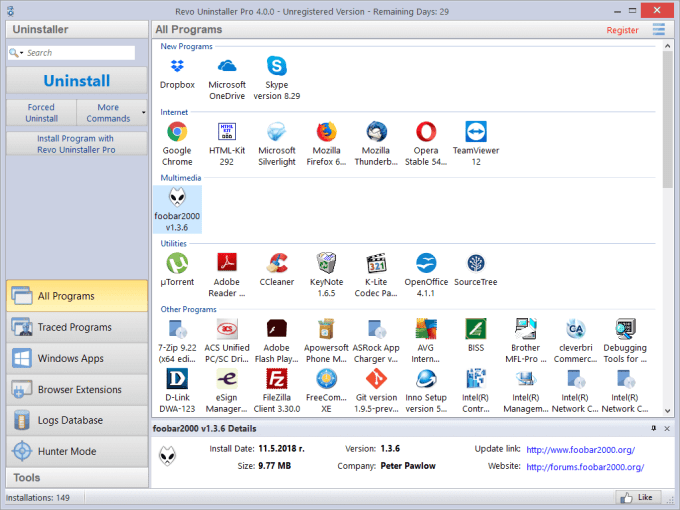 Download Revo Uninstaller Pro 4.4.2 for Windows - Filehippo.com