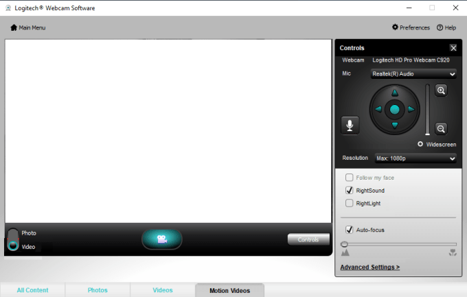Descargar Logitech Webcam Software para Windows -