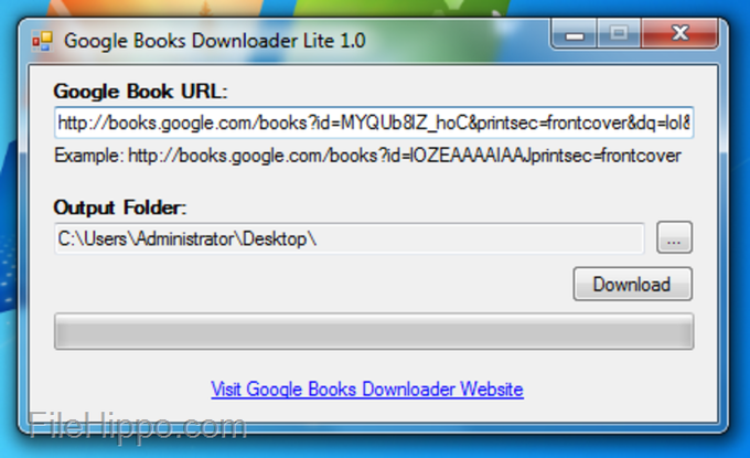 Google books download by url format