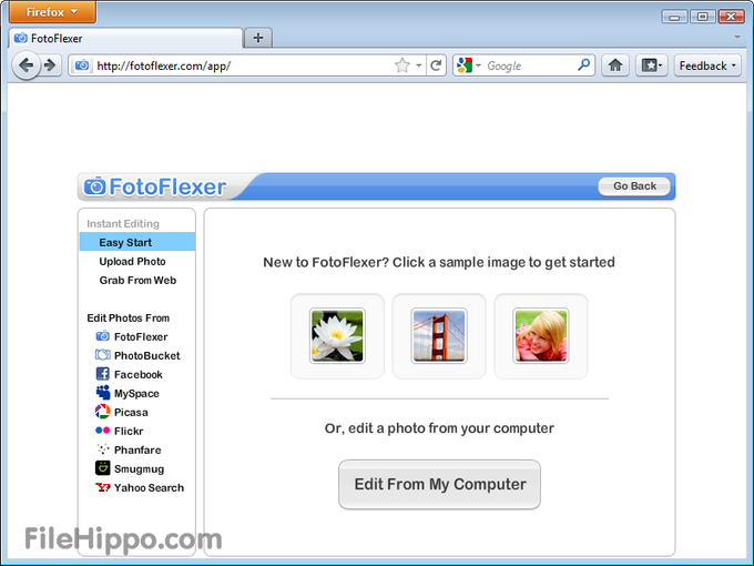 FotoFlexer - Free Online Photo Editor