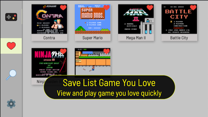 NES Emulator - Arcade Classic Game Free APK pour Android Télécharger