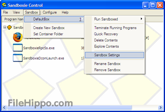 Download Sandboxie 5.69.9 for Windows - Filehippo.com