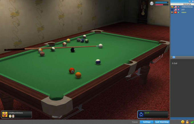 3D pool game source code