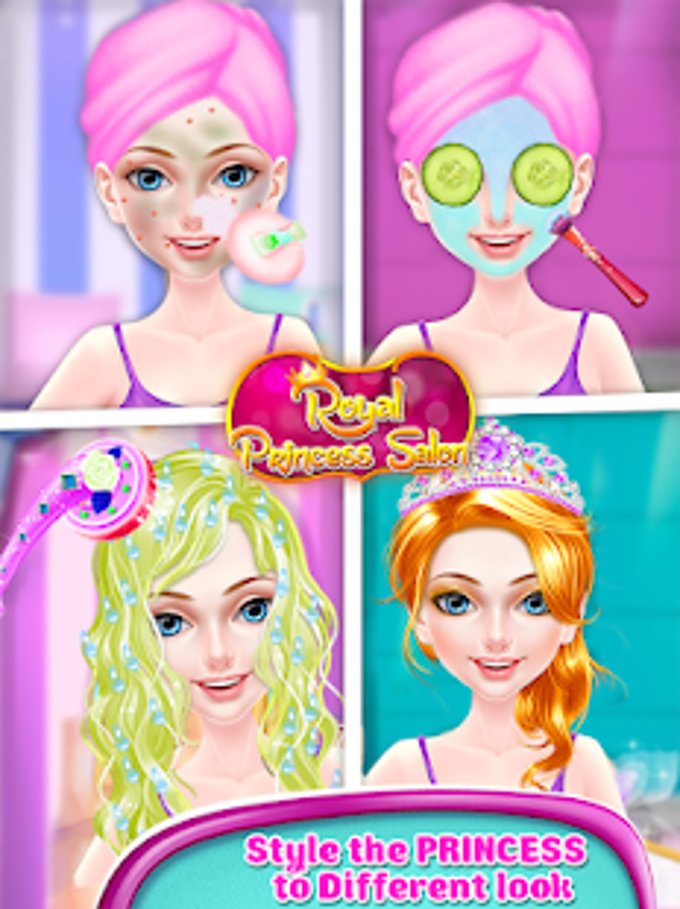 Princess Beauty Salon Makeover Dress Up For Girls para Android