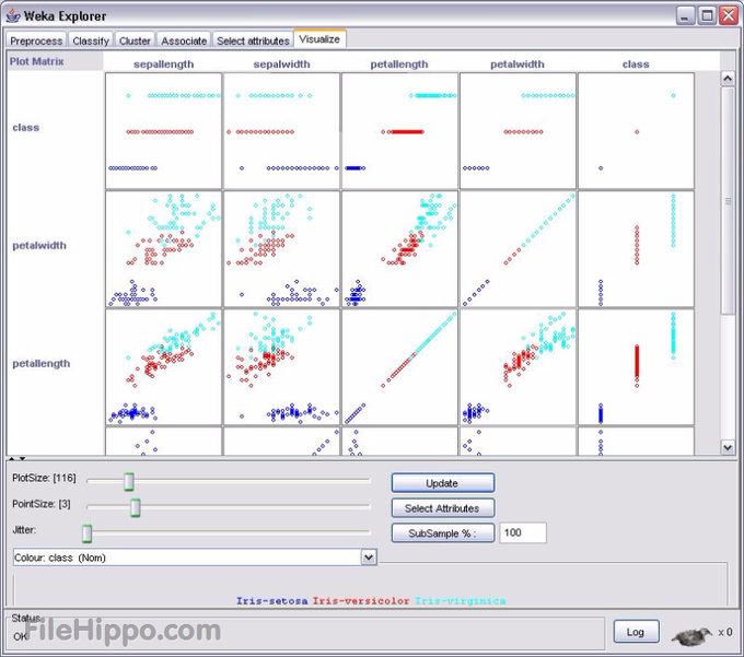 Weka machine hot sale learning software