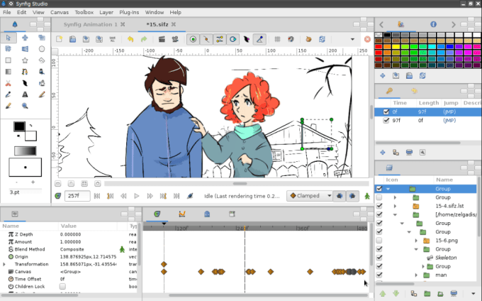 Color Editor Dialog - Synfig Animation Studio