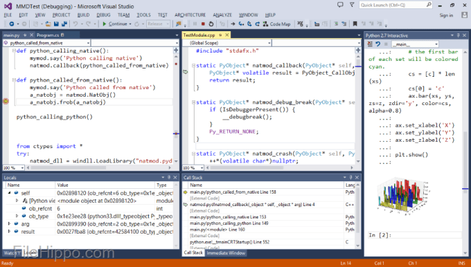 how to build python in visual studio