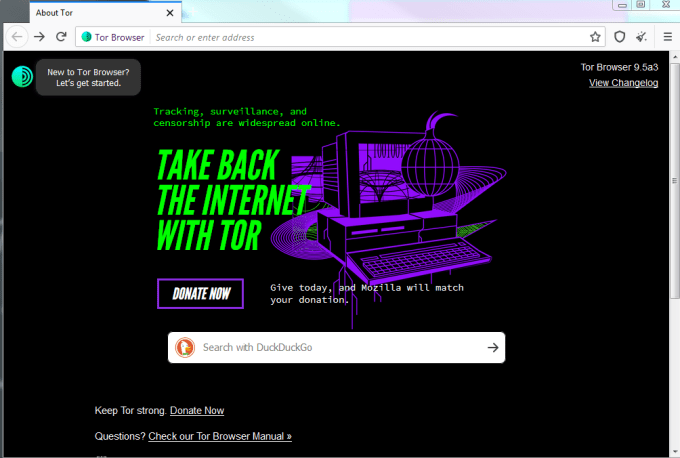 what does the tor browser download mega