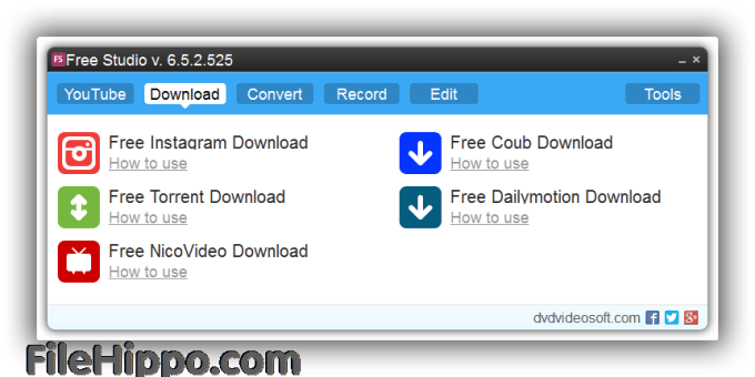Windows用のfree Studio 6 7 2 909をダウンロード Filehippo Com