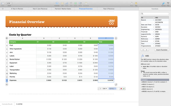 Mac用のnumbers 5 3をダウンロード Filehippo Com