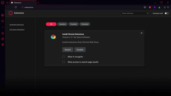 Opera GX Download Free - 105.0.4970.46