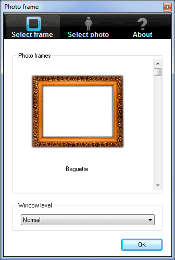 Photo on sale frame software