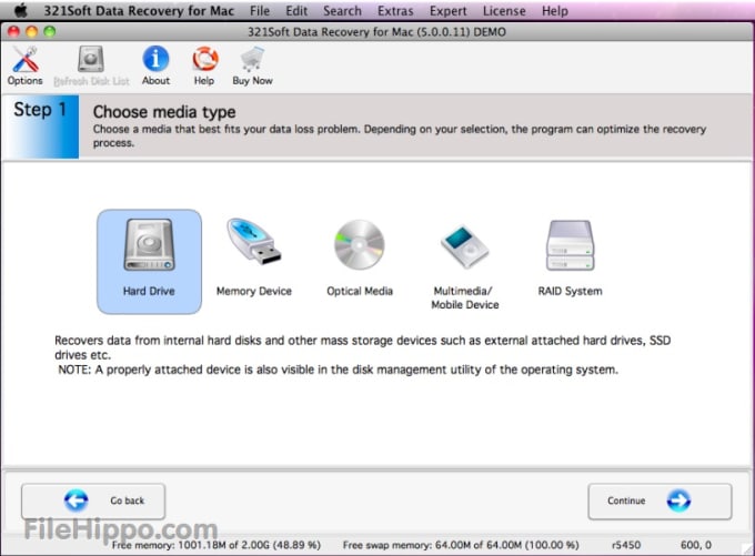 free media recovery for mac