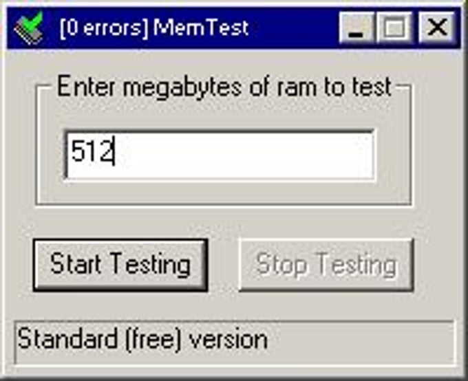 Memtest hot sale windows 7