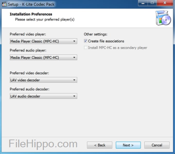 Download K Lite Codec Pack 16 2 5 For Windows Filehippo Com