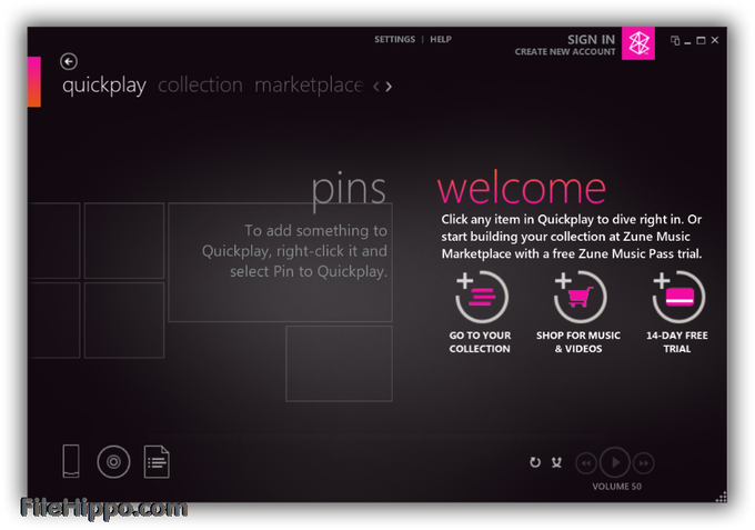 zune application download