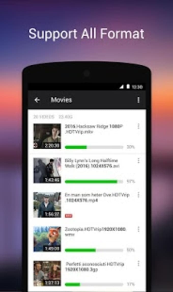 Video Player All Format for Android - Free App Download