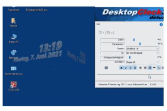 canal Típico clérigo Descargar DesktopClock3D 1.03 para Windows - Filehippo.com