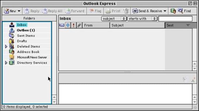 Download Outlook Express  for Mac 