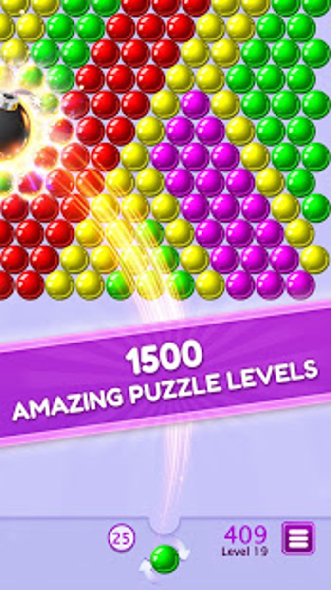 Bubble Shooter Level 1001-1005 Fun Game On Cell Phone