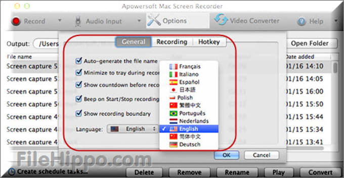 2. apowersoft audio recorder for mac