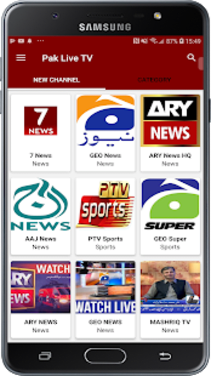 Download Pak Live Tv Live TV News PTV Sports GEO Super APK 1.0.0 for Android