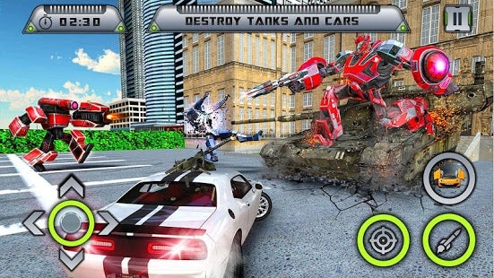 Download do APK de Urso robô Jogo transform carro para Android