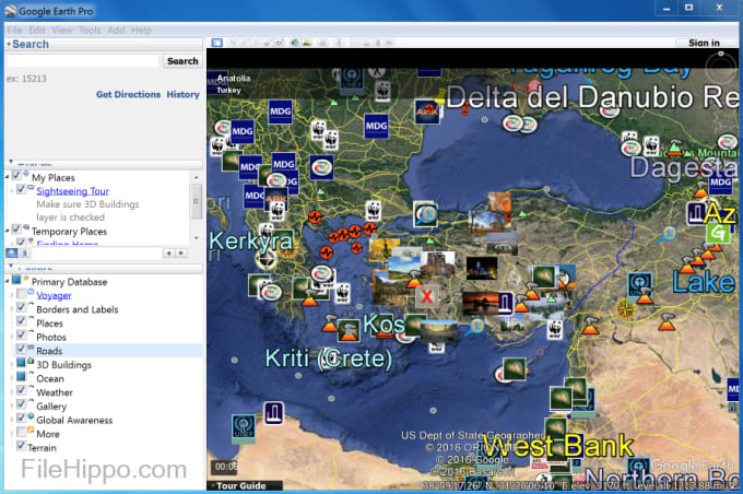 Download Google Earth Pro 7.3.6 for Windows - Filehippo.com