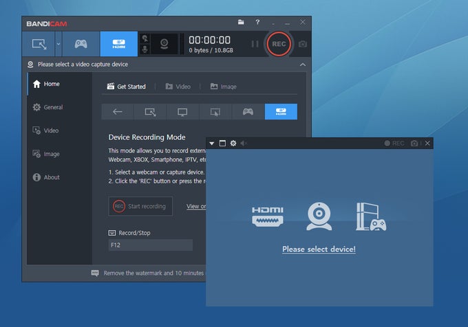 Bandicam Screen Recording software, Free trial & download available