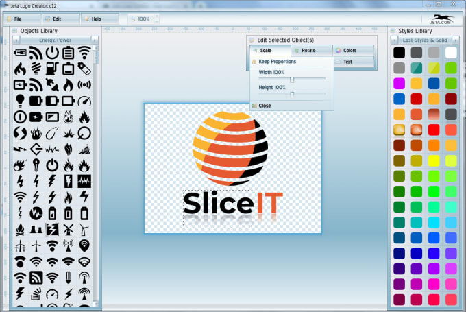 text logo design software free download