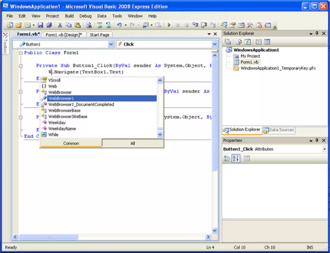 download visual basic 2010 for windows 7 32 bit