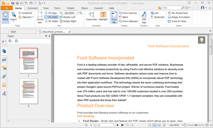 foxit acrobat reader download