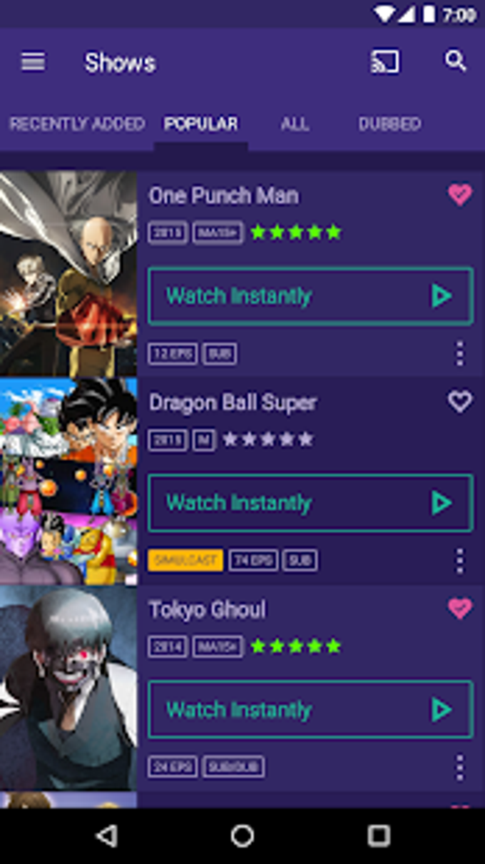 AnimeLab for Android - Download the APK from Uptodown