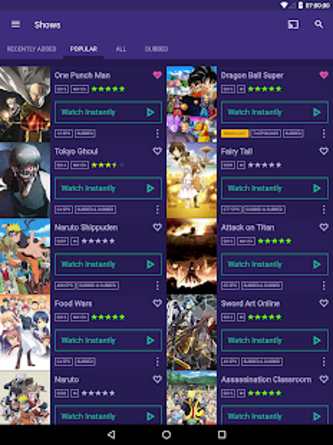 Watch Anime HD APK + Mod for Android.