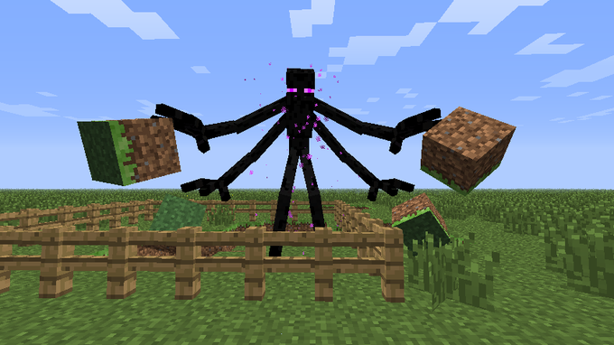 GTA San Andreas [Minecraft] Enderman Mod 