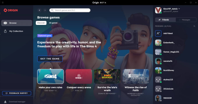 Download The Sims 4 EA App