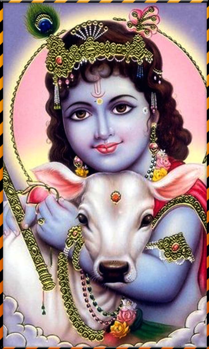 Download Sri Krishna God Live Wallpaper  for Android 