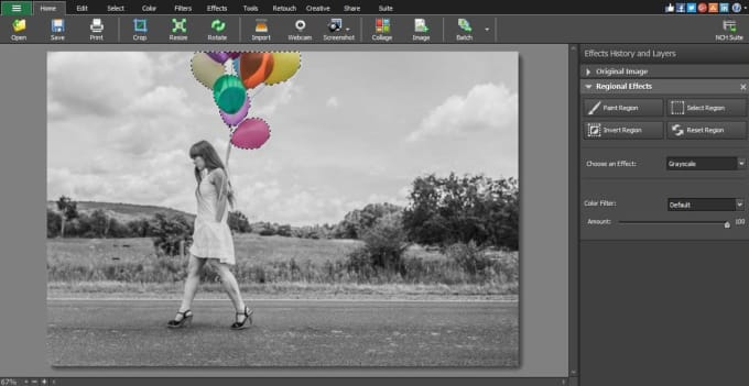photopad image editor preferences