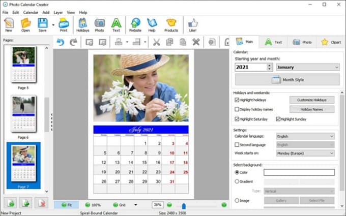 Download Ams Photo Calendar Creator 15 0 For Windows Filehippo Com