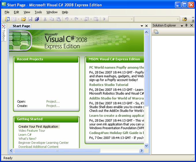 Download Microsoft Visual C# 2008  for Windows 