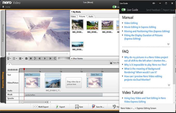 nero vision express free download full version for windows 7