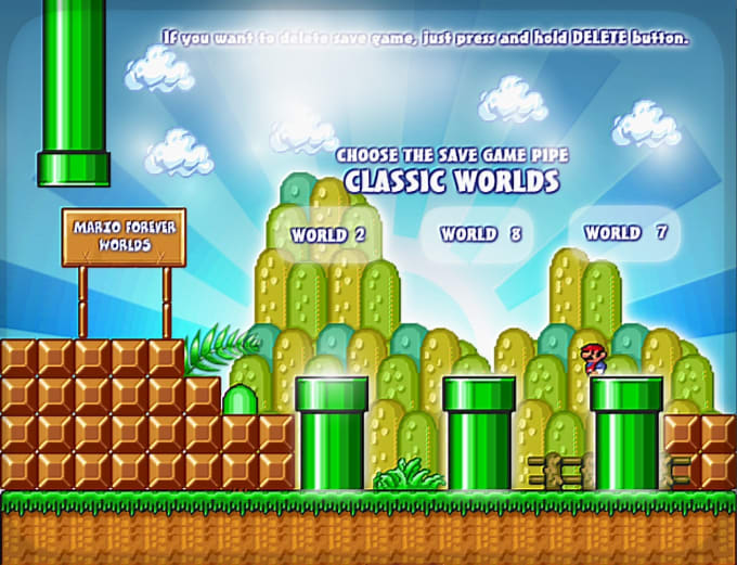 New Super Mario Forever 2012 PC Game - Free Download Full Version