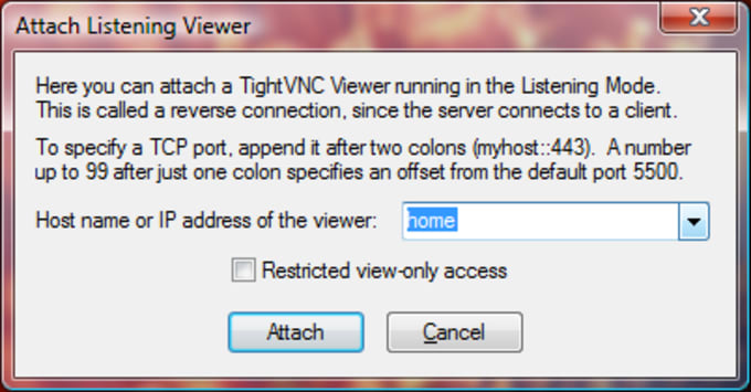 Tightvnc viewer for windows vista connecting to apache server with filezilla