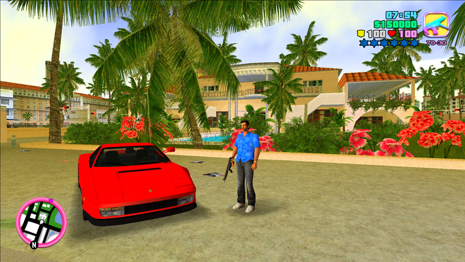 Grand Theft Auto: Vice City GAME MOD GTA Vice City VHS Edition v.31032021 -  download