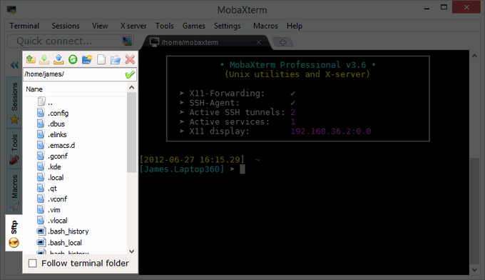 mobaxterm windows 10