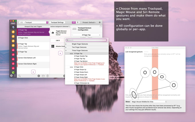 BetterTouchTool Crack With License Key [Win+Mac]