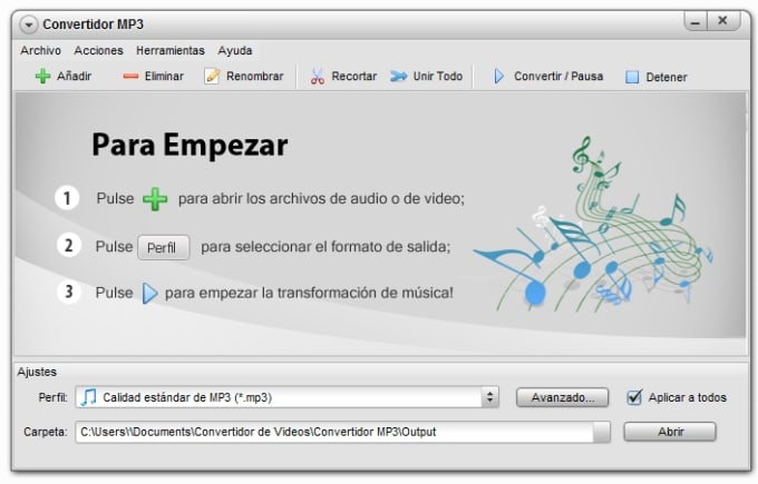 exterior Agresivo obvio Descargar Convertidor MP3 3.79 para Windows - Filehippo.com