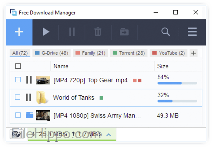 access download manager windows 7