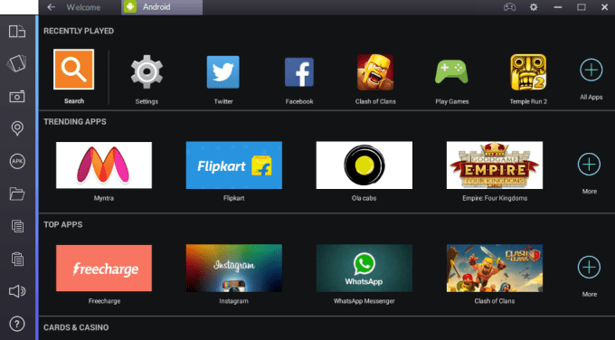 bluestacks download for windows 10 for touch screen 13 core